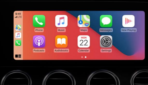 纳溪apple维修网点分享如何将iPhone连接到CarPlay 